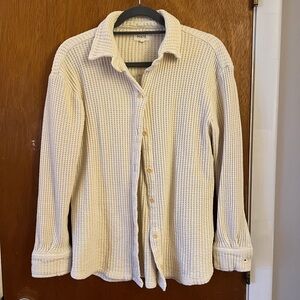 MATE the Label Organic Waffle Long Sleeve Shirt